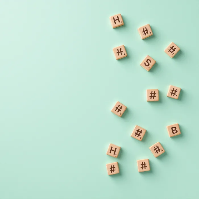 Gerador de Hashtags IA — exemplo gerado no Lumageni