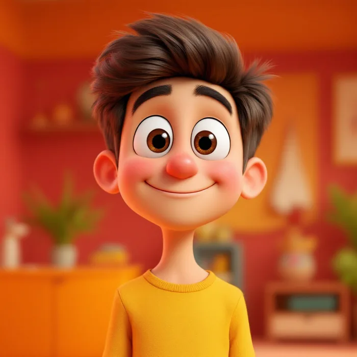 Desenho, Anime e Action Figure IA — exemplo gerado no Lumageni